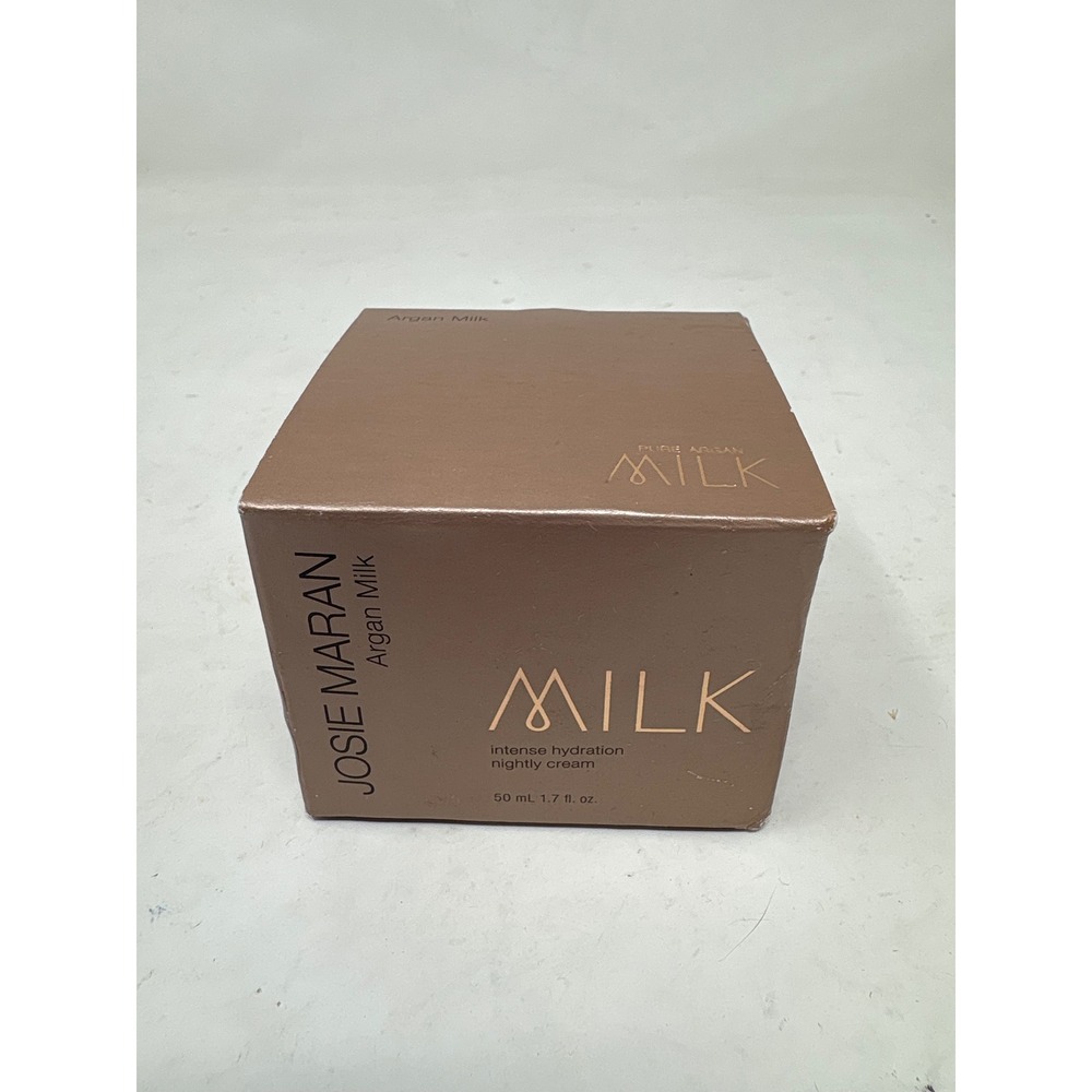Josie Maran Argan Milk Intense Hydration Nightly Cream 50ml 1.7oz New in Box